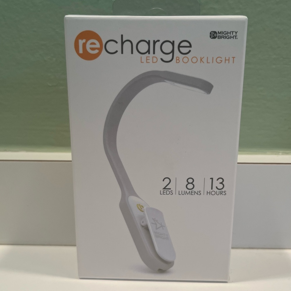 New! Mighty Bright LED Booklight - White